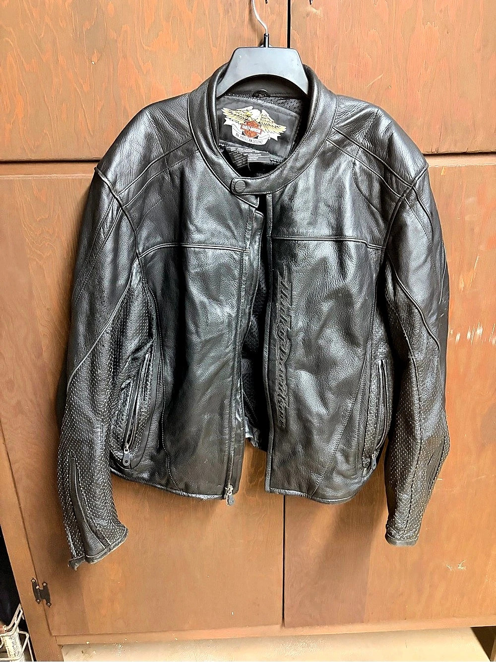 Harley-Davidson American Legend Leather Motorcycle Jacket 3XL Black